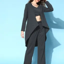 Da Intimo Black Three Pieces Loungewear Set-picture-33
