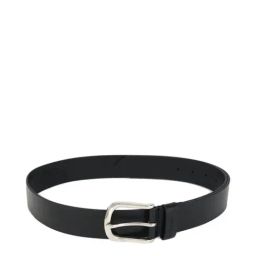 Simon Carter Black Leather Waist Belt for Men-image-76