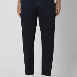 Van Heusen Navy Cotton Slim Fit Jeans-image-76