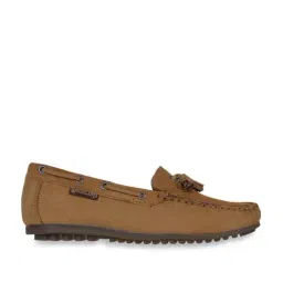 Woodland Women's Camel Boat Shoes-picture-10