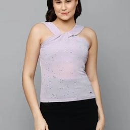 Allen Solly Purple Embellished Top-picture-11