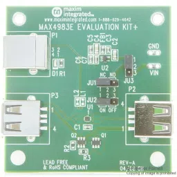 ANALOG DEVICES Special Application Development Kits EVAL BOARD, USB 2.0 SWITCH, MAX4983EEVKIT+-picture-17