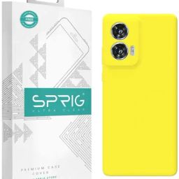 Sprig Back Cover for MOTOROLA EDGE 50 FUSION (Yellow)-27