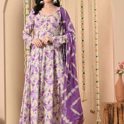 SIJOPA Women Floral Printed Kurta-image-36