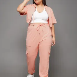 Miss Chase A+ Peach Maxi Co-Ord Set image 1