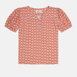 YOUNG BIRDS Women Geometric Print Regular Top-picture-17