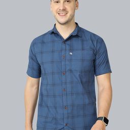 AIDAN PAUL Men Comfort Gingham Checks Opaque Checked Casual Shirt-image-30