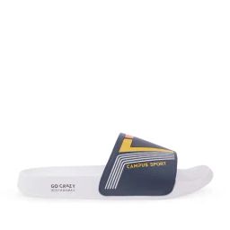Campus Men's Blue Slides-30
