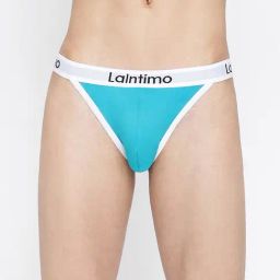 La Intimo Teal Blue Comfort Fit Briefs-image-55