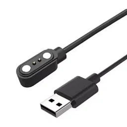 KP Smartwatch 2 Pin Magnetic USB Cable 50 cm Black for W26 /W26+, syma115 ()-image-56