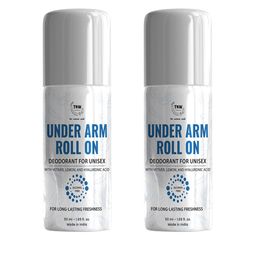 TNW the natural wash Set of 2 Under Arm Roll On Deodorant - 50 ml each-57