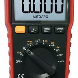 KUSAM-MECO 3-5/6 Digits 6000 Count TRMS Auto Ranging Digital Multimeter, KM 60-T-2