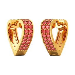 Joyalukkas 22k (916) Yellow Gold Elaborate Earring for Women-image-54