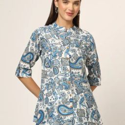Divena White Floral Print Top-picture-19