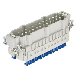 Harting Heavy Duty Connector Inserts / Modules INSERT, PLUG, SIZE 24B, 24+G, CAGE-CLAMP, 09330242648-12