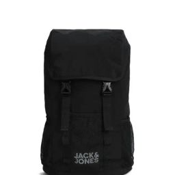 Jack & Jones Black Large Backpack - 21 Ltrs-image-32