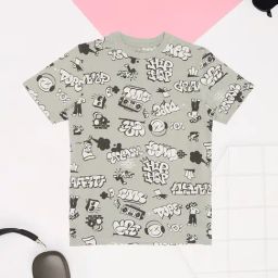 Pantaloons Junior Boys Grey T-Shirt-image-31