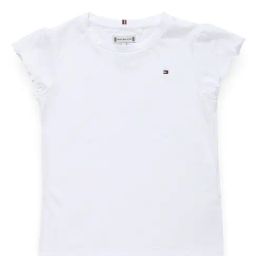 Tommy Hilfiger White Slim Fit T-Shirt-image-82