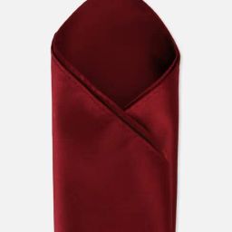 Van Heusen Maroon Solid Pocket Square-image-49