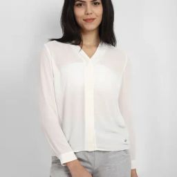 Allen Solly White Regular Fit Shirt-image-49