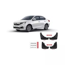 Automoto Cup Type Mud Flaps Splash Guard Front & Rear for Honda New Amaze All Models (Set of 4)-29