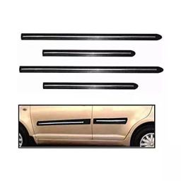Auto Pearl Side Beading with Chrome Line Compatible For Chevrolet Spark (Set of 4) image 2
