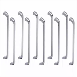 Atom Zinc Silver Glossy Finish Cabinet/Drawer Handle, CH-ZN-227-CP-121-110 (Pack of 10)-image-57