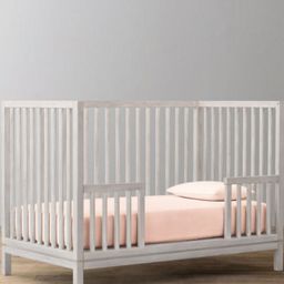 THE BABY ATELIER Orange Striped Pure Cotton 300 TC Crib Bedsheet Set-picture-36
