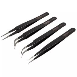 MULTICOMP PRO Tweezer Sets TWEEZERS SET, ESD SAFE, 4PC, D00838-10