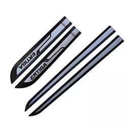 Auto Pearl Car Door Side Beading Moulding ‎Black & Silver Compatible For Maruti Suzuki Ertiga (Set of 4 Pcs)-33