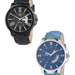 WM Men Set Of 2 Analogue Watches DDWM-036-44kjo-13