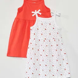 KIABI Print A-Line Dress-18