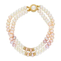 Sri Jagdamba Pearls Multicolor Alloy Classic Bracelet-46