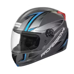 Studds PROFESSIONAL D2 DECOR Grey 570 mm Medium Full Face Helmet, GREY N1-20