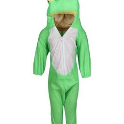 RAJ FANCY DRESSES Full Sleeves Frog Animal Theme Costume Dress - Green & White-image-59