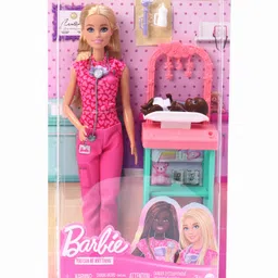 Barbie New Nurturing Playset Pink - Height 29.5 cm-picture-16