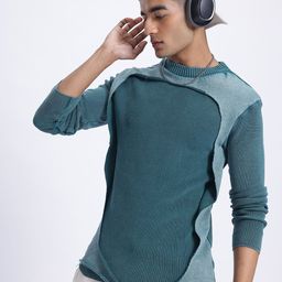 glitchez Playful Cut-Out Ribbed Relaxed Pullover-image-79