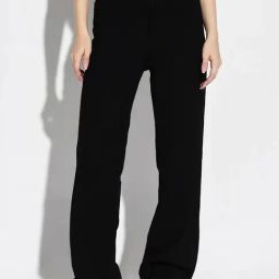 SHOWOFF Black Denim Straight Fit Mid RIse Jeans-image-29
