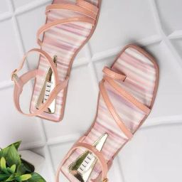 Elle Women's Peach Toe Ring Sandals-image-25
