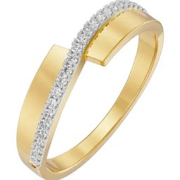 Emori 14k Yellow Gold & Diamond Timeless Ring-image-50