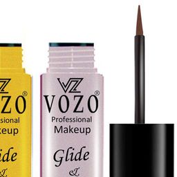VOZO Set Of 3 Glide & Define Infusion Essential Liquid Eyeliner- 5ml Each- Shade- 08-10-11 image 2
