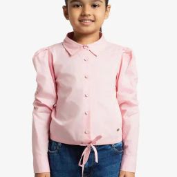 Ed-a-Mamma Pink Cotton Regular Solid Top-image-12