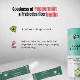 Sova Health Bloating & Gas Relief | CFU Probiotics & Peppermint for Bloating Powder - 10Bn image 4