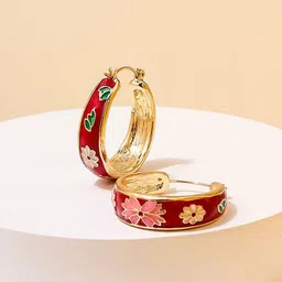 Just Lil Things Contemporary Hoop Earrings-11