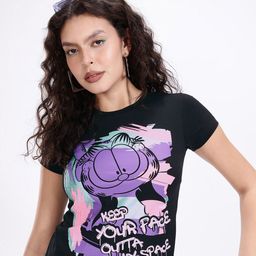 Kook N Keech Garfield Printed T-shirt-picture-30