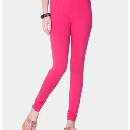 Dollar Missy Pink Cotton Leggings-picture-29