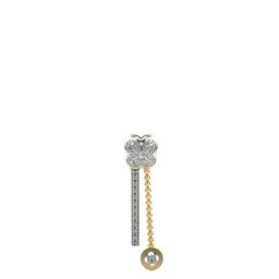 VALANOVA 18K Yellow Gold 0.20 Ct Lab Grown Diamond Pendant-image-78