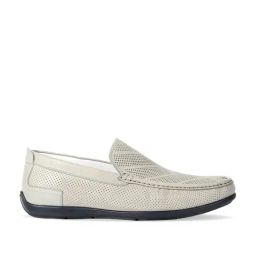 Pavers England Men's Off White Casual Loafers-image-55