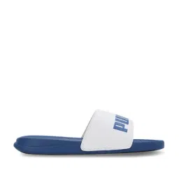 Puma Men's Popcat 20 White Slides-image-67