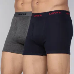 Levi's Multi Cotton Regular Fit Trunks - Pack Of 2-picture-34